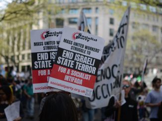Gaza war demo in London.