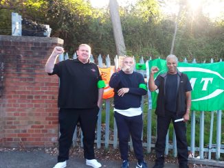 Hainault RMT Picket Line