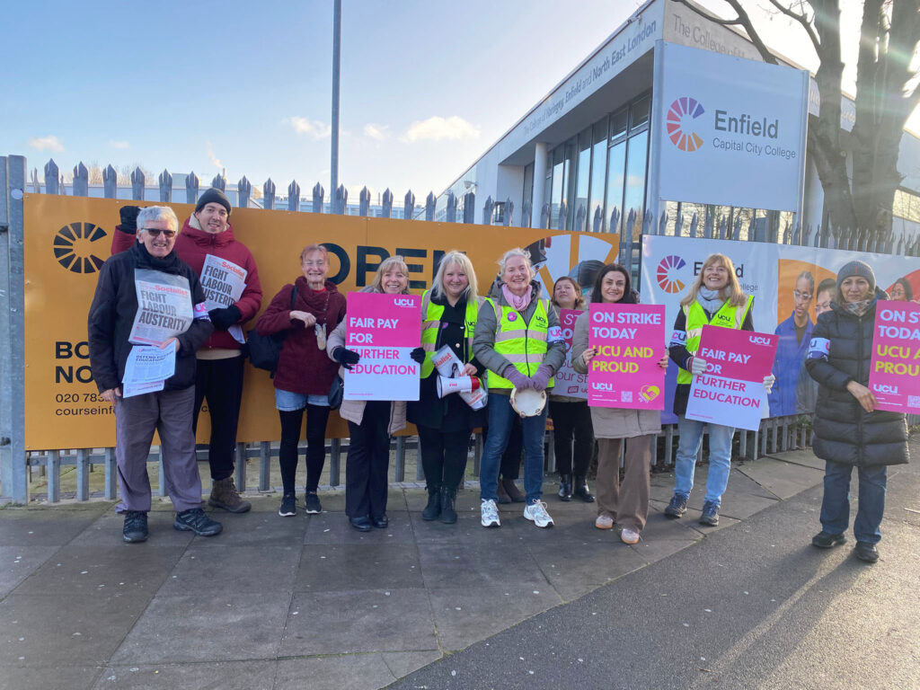 Enfield College Strike