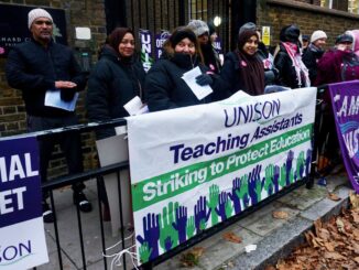Richard Cobden school strikers