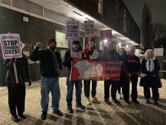 Lobbying Enfield Council with people's budget