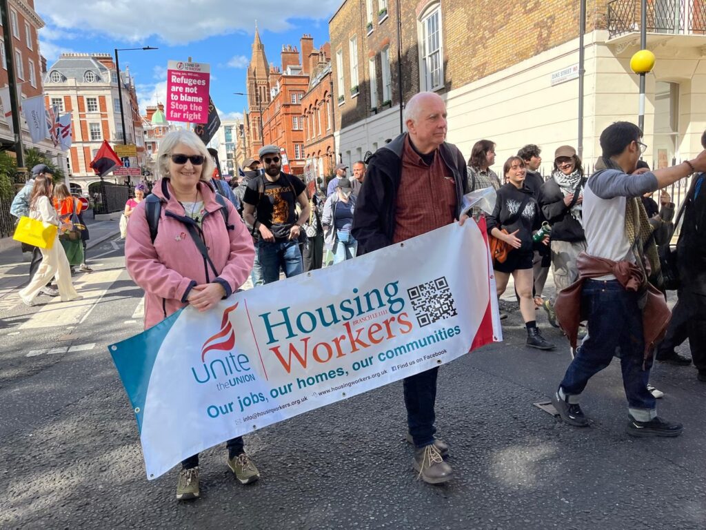 Housing protest
