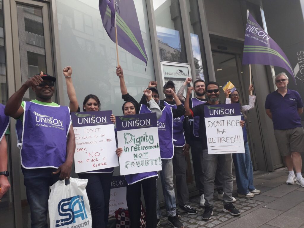 East End Homes strike