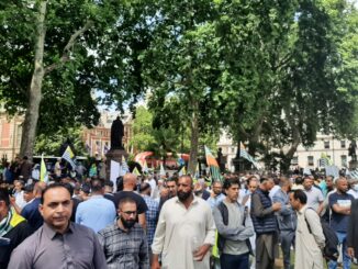 Kashmir demonstration