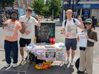 Campaigning against youth unemployment in East London